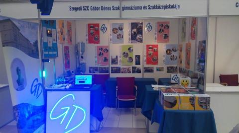 Pályaválasztási kiállítás - GD stand