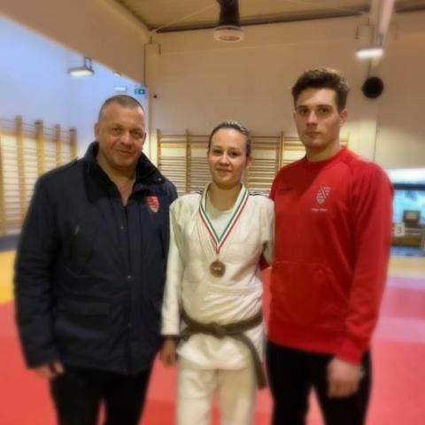 Godó Lívia (12.A) judo ORV III. hely