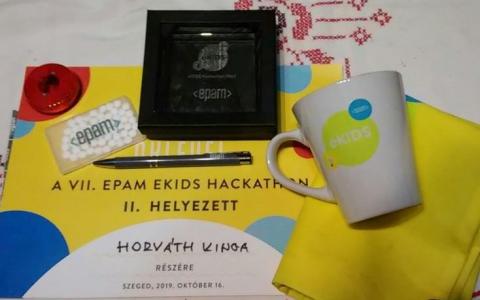 VII. EPAM eKIDS Hackathon II. hely 